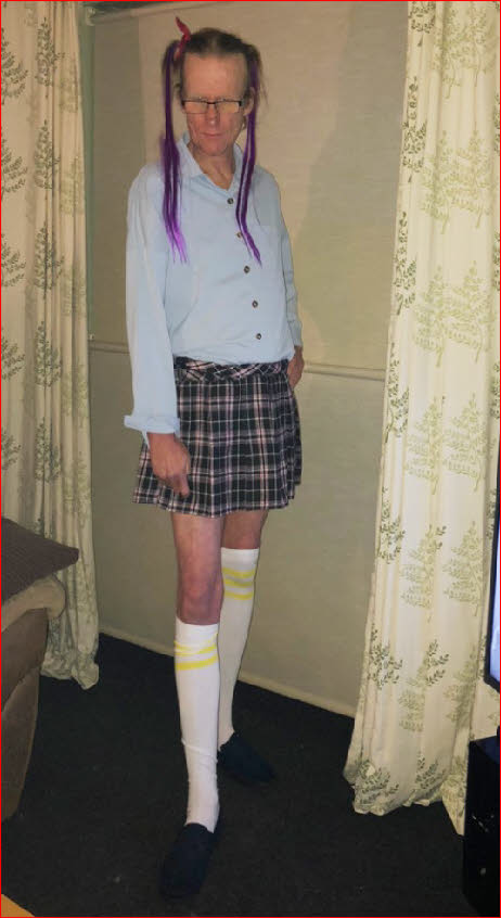 Sissy Scarlet Louise alias Darren Kelly in Tyne and Wear