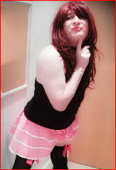 Cock-hungry sissy slut Mischa in Yorkshire