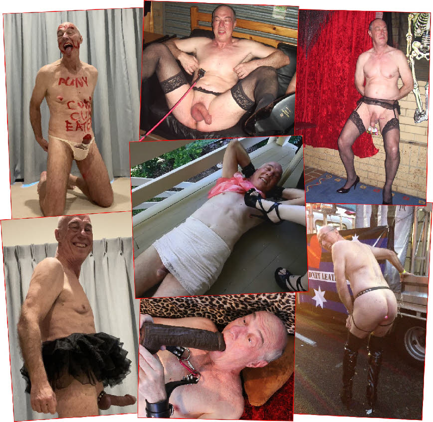Sissy exposure gallery for Australian sissy cunt Rob Venuta