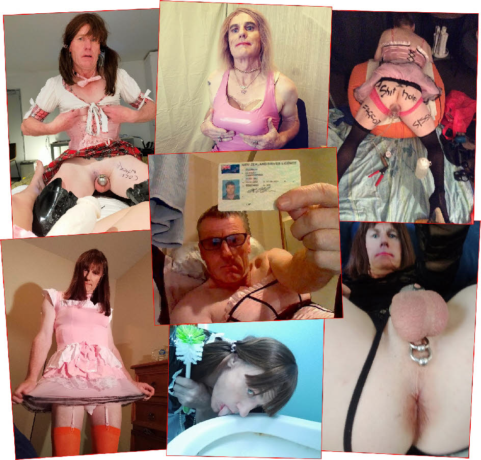Transvestite Murray Chapman's exposure gallery at Sissy Cocksuckers