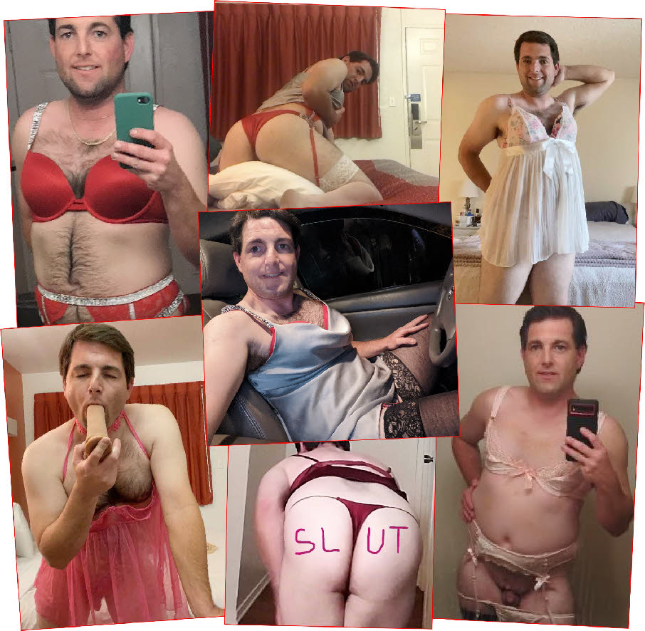 Sissy exposure gallery for cross-dressing fairy Sean Sissy exposure gallery for cross-dressing fairy Sean