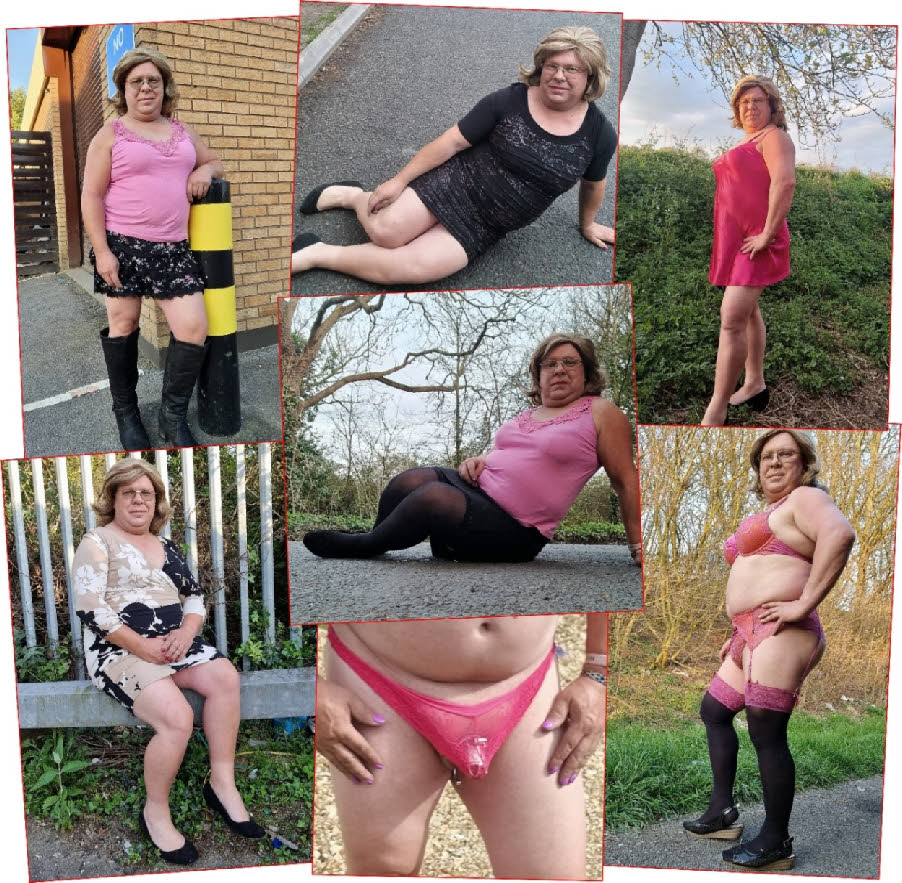 Sissy exposure gallery for transvestite trucker Rebecca