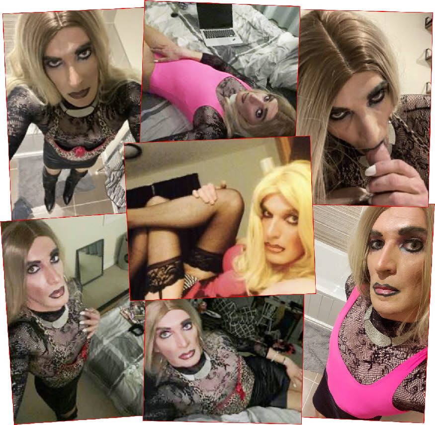 Sissy exposure gallery for transvestite cum-slut Debbie