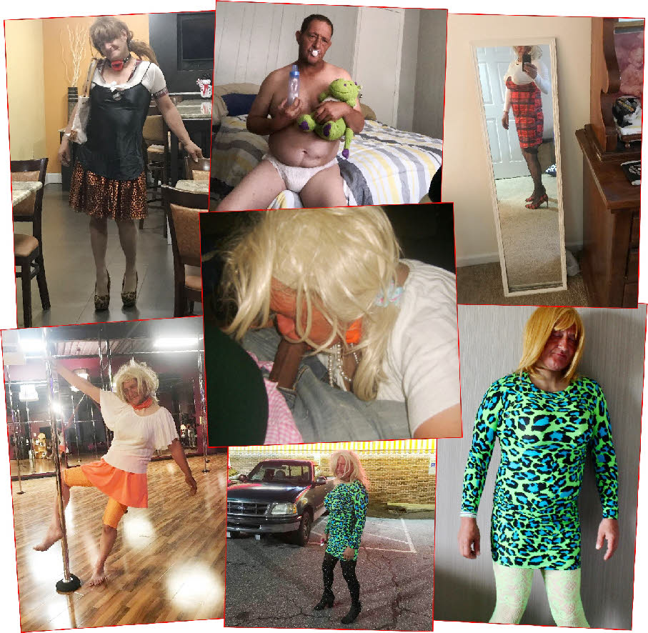 Sissy exposure gallery for cross-dressing loser Danielle