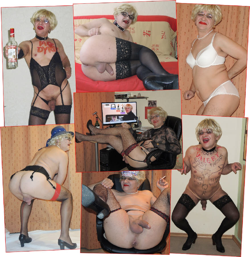 Sissy exposure gallery for gay Russian transvestite sex slut Valery Sissy exposure gallery for gay Russian transvestite sex slut Valery