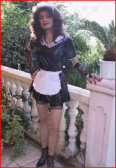 Effeminate sissy maid Tanja from Germany